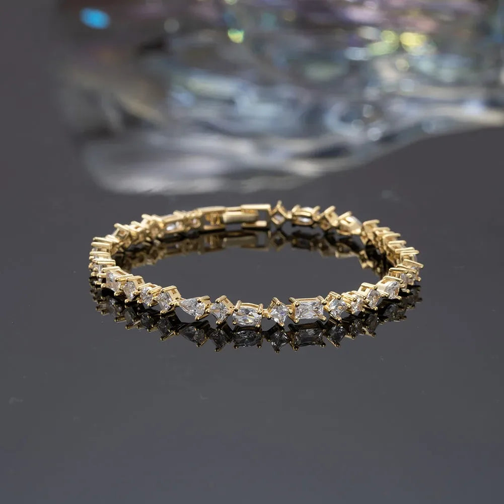 Riviera 18k Gold-Plated Silver Bracelet