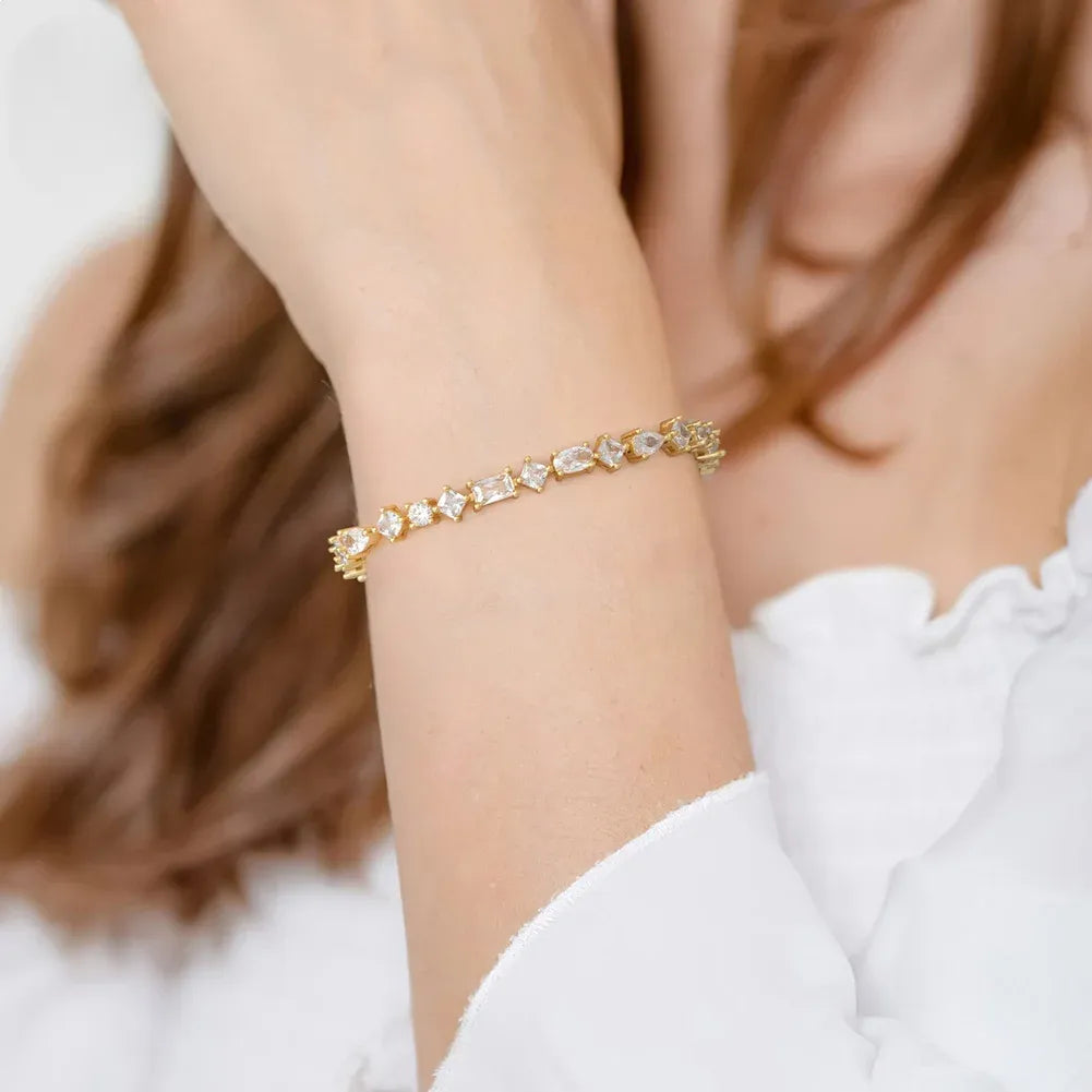 Riviera 18k Gold-Plated Silver Bracelet