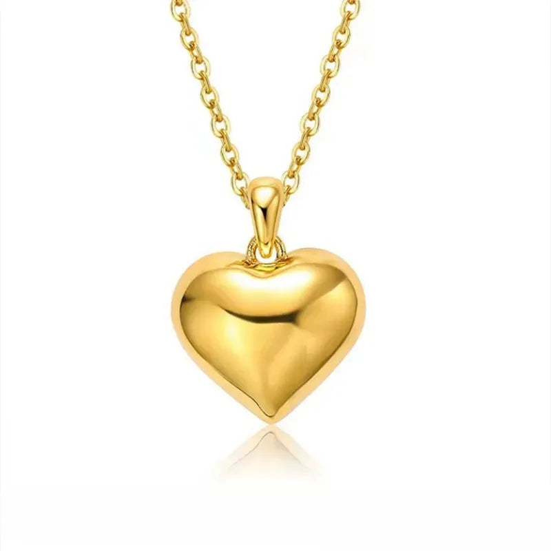 Eternal Love Necklace in 18k Gold